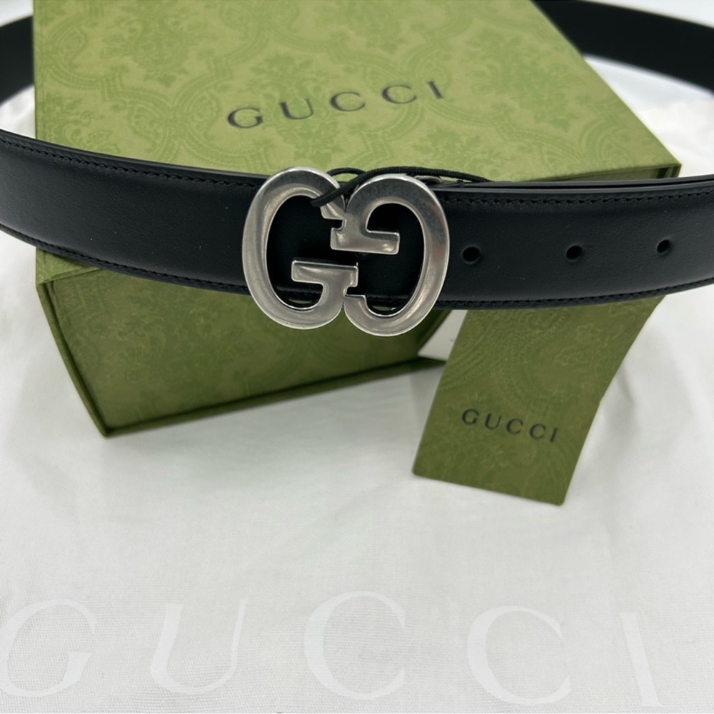 Men’s Gucci, leather interlocking GG buckle size 115 cm/46 inch made in Italy - Picture 8 of 8